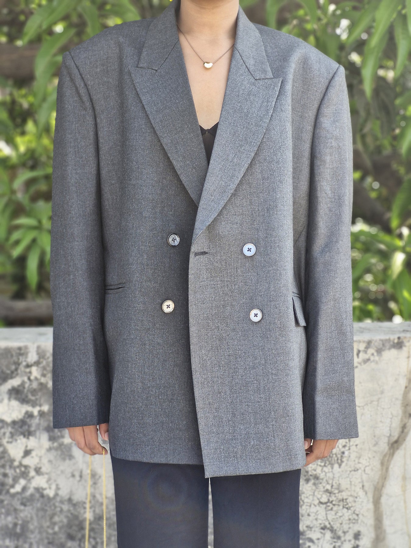 Berenice Timeless Blazer - Monochrome Majesty