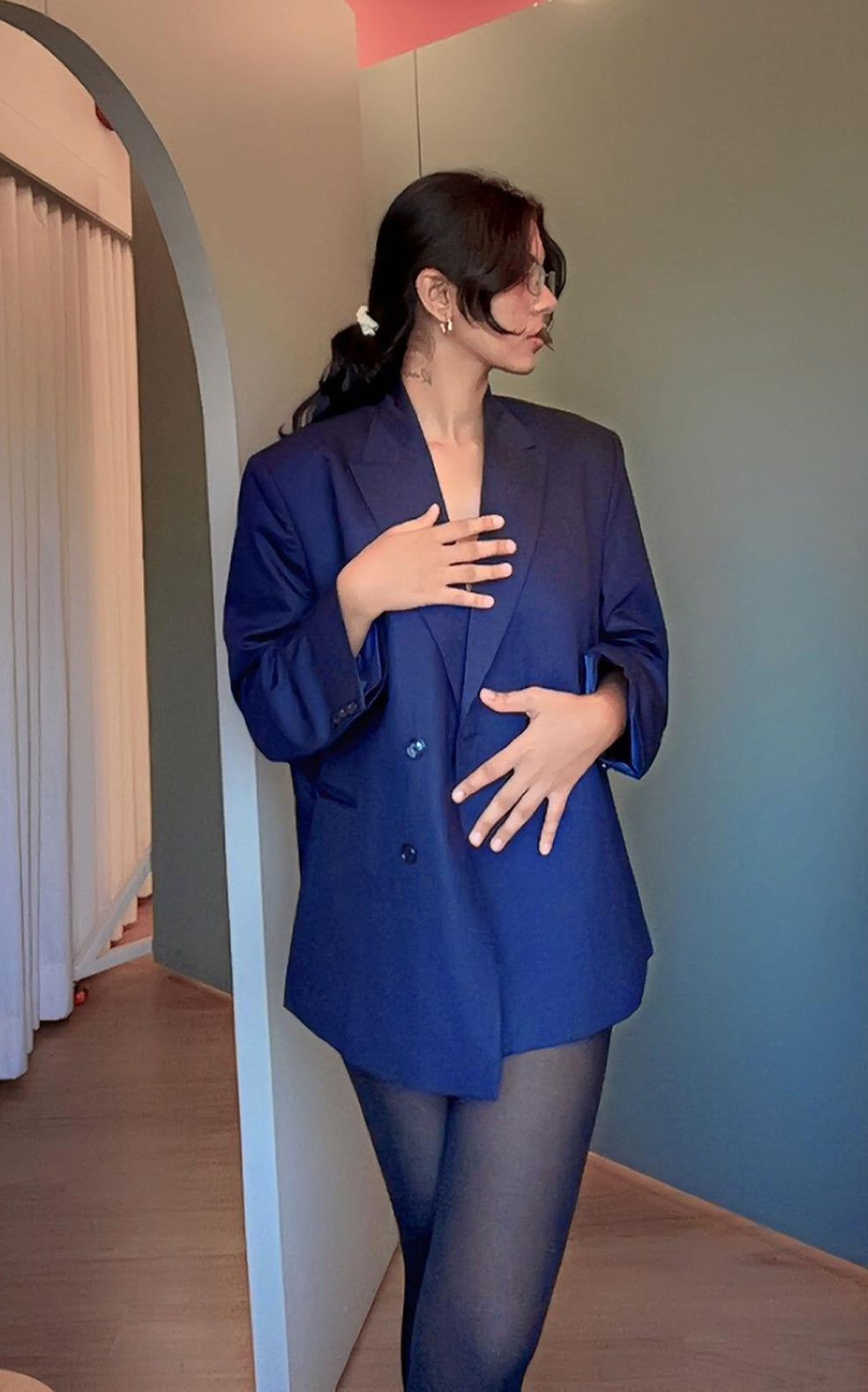 Berenice Luxe Blazer - Royal Blue