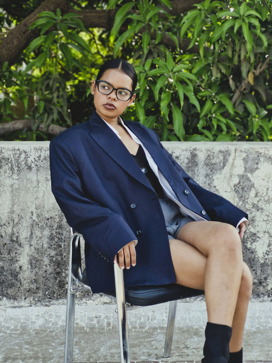 Berenice Luxe Blazer - Royal Blue