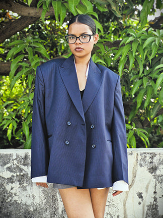 Berenice Luxe Blazer - Royal Blue