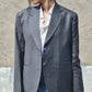 Berenice Elegant Blazer - Ash Grey Luxe