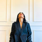 Berenice Power Blazer- Midnight Black