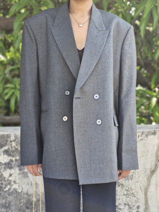 Berenice Timeless Blazer - Monochrome Majesty