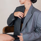 Berenice Timeless Blazer - Monochrome Majesty